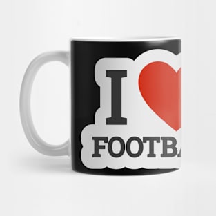 I love football Mug